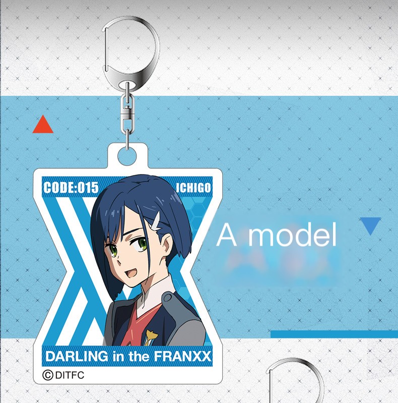 DARLING in the FRANXX 02 Keychain Image 2