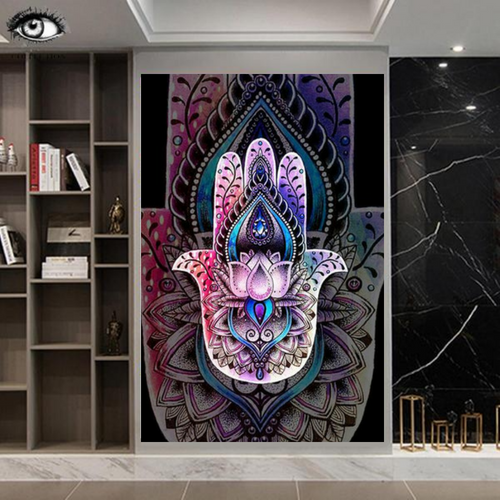 Yoga Palm Wall Art