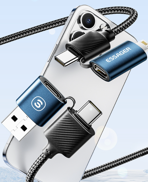 ESSAGER Star Link series 65W 4-in-1 data cable