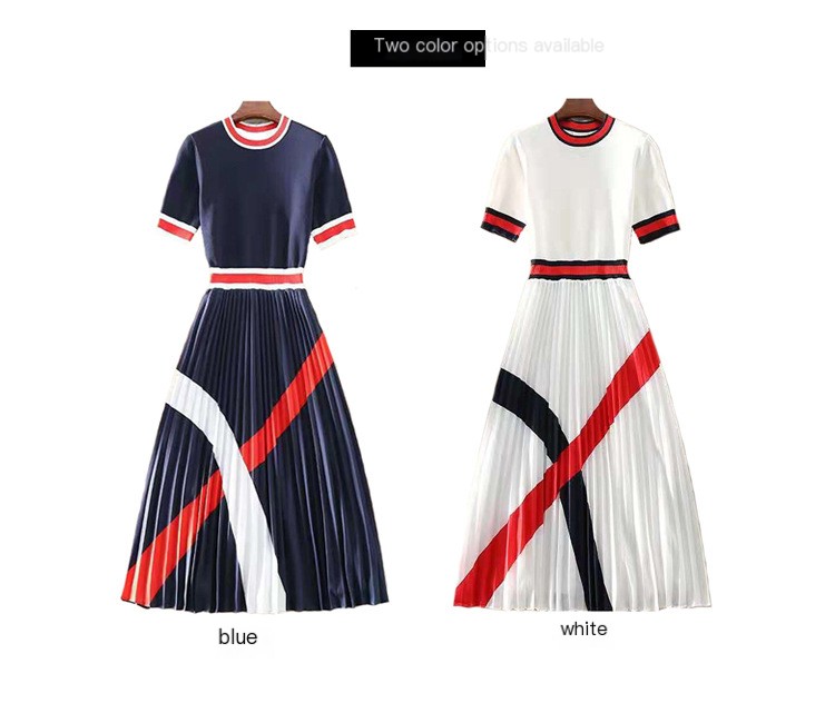 Breathable Knitted Dress Image 3