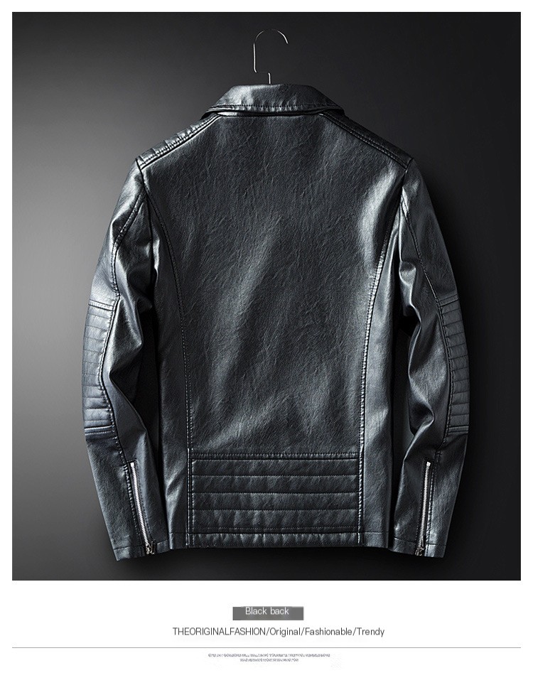 PU Leather Coat