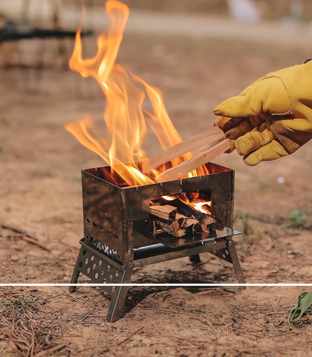 Portable Card Wood Stove Image 4