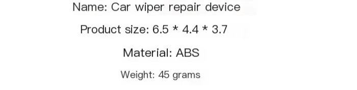 Wiper Repair Tool