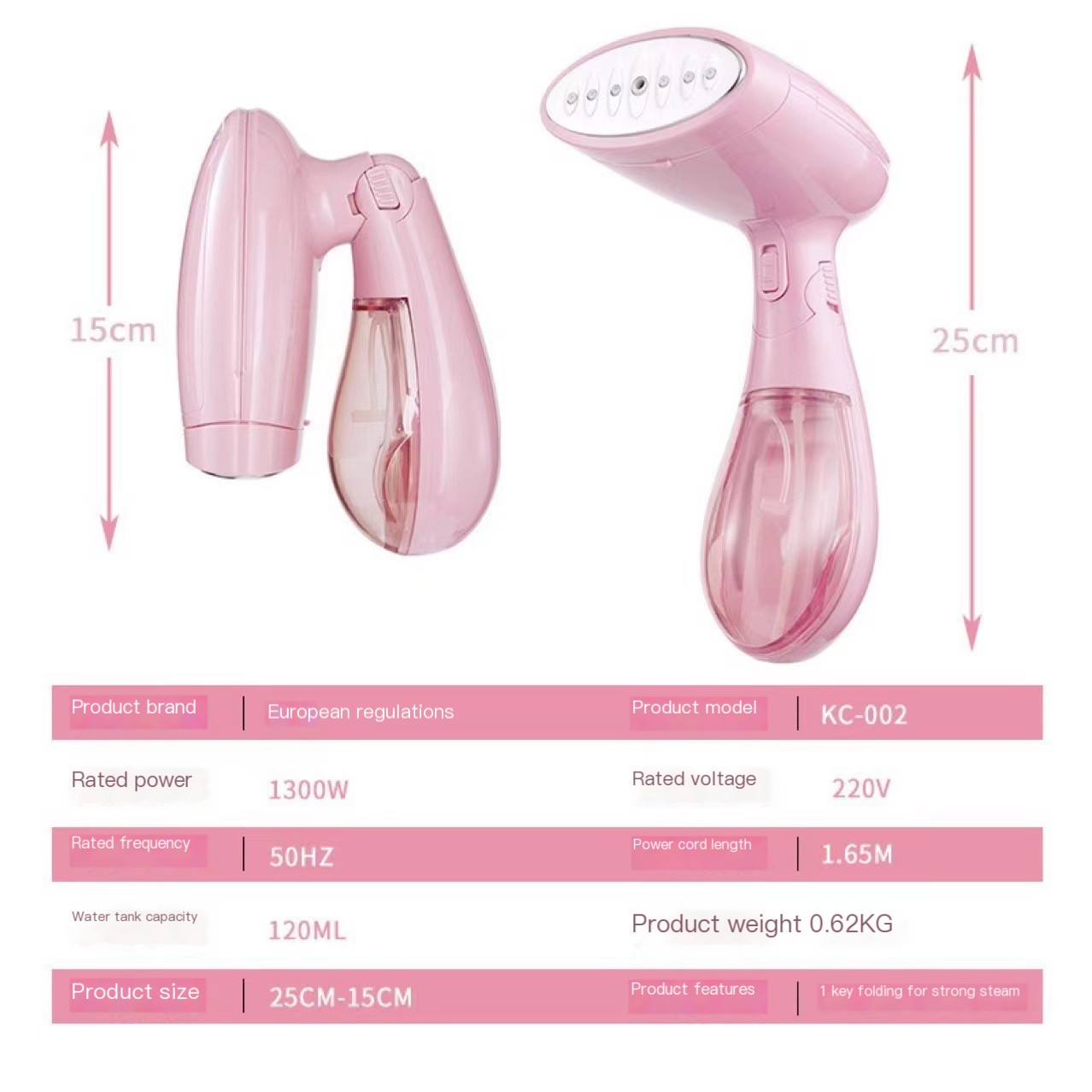 Handheld Garment Steamer