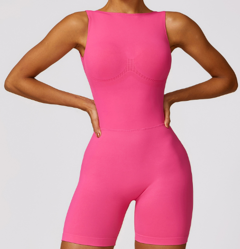 Compression Multicolor Backless Bodysuit 3