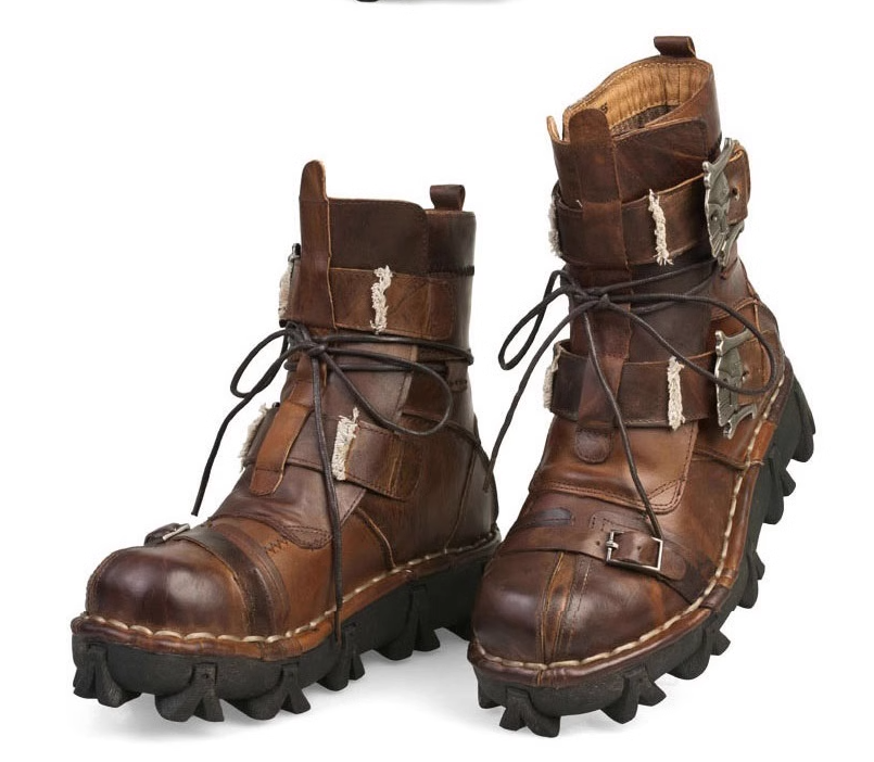Boots showcasing the rubber sole
