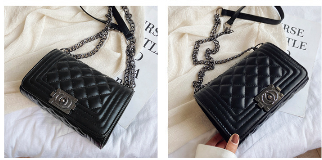 Stylish Diamond Chain Bag