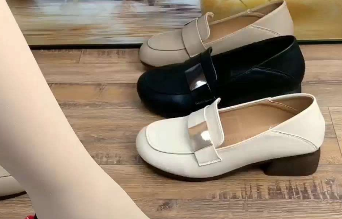 Korean High Heels Khaki