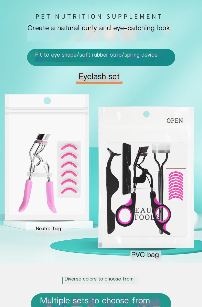 Half-Arc Steel Tooth Eyelash Curler