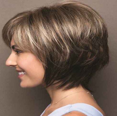 Short Bangs Wig Image 2