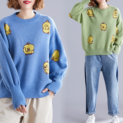 Maternity Sweater in Blue