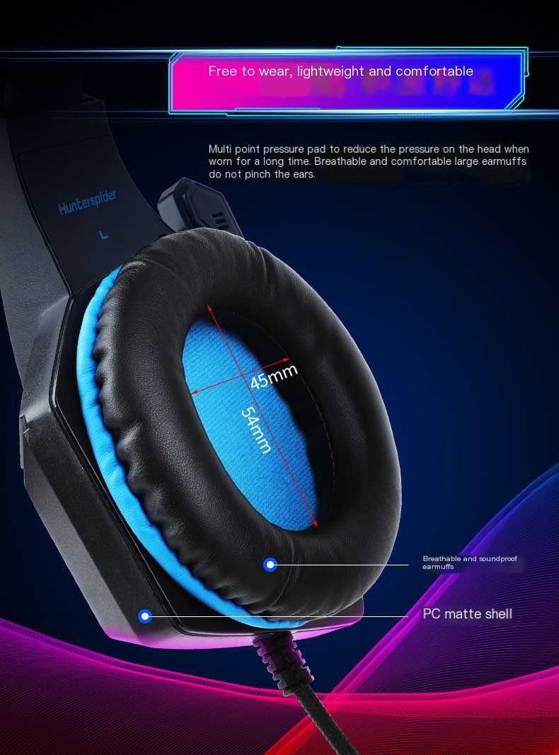 HUNTERSPIDER V1 Headset 4