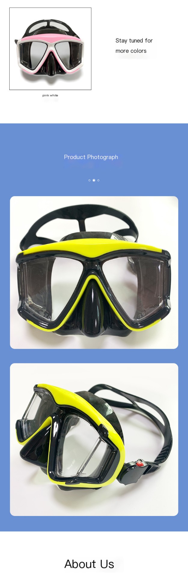 Diving Mask Options
