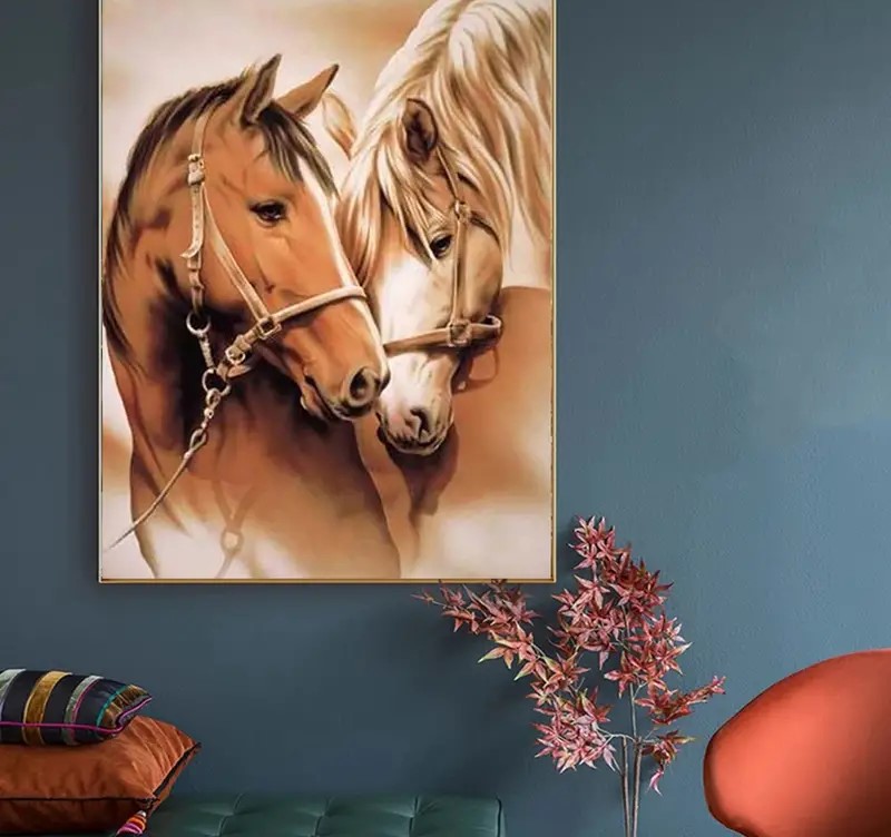 Couple Horse Diamond Painting 5