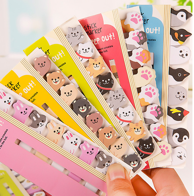Cute North Pole sticky notes
