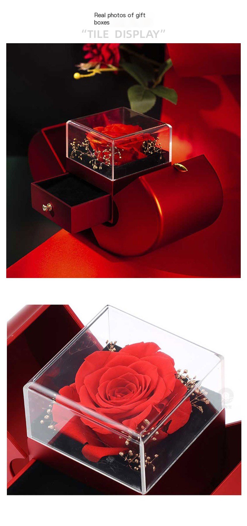 Everlasting Flower Gift Box Image 3