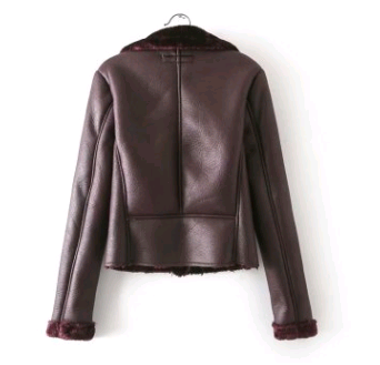 Red Wine Leather Jacket 1