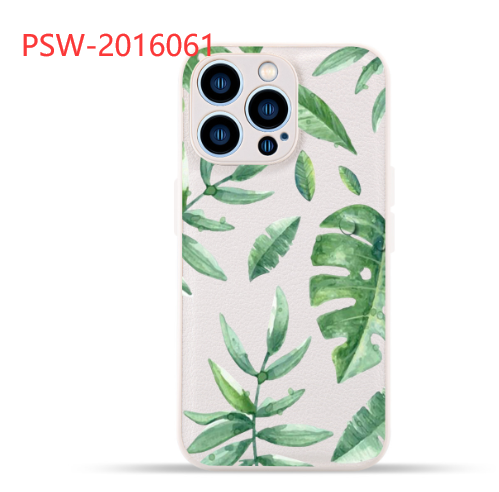 Blue Leaf Mobile Phone Case Image 4