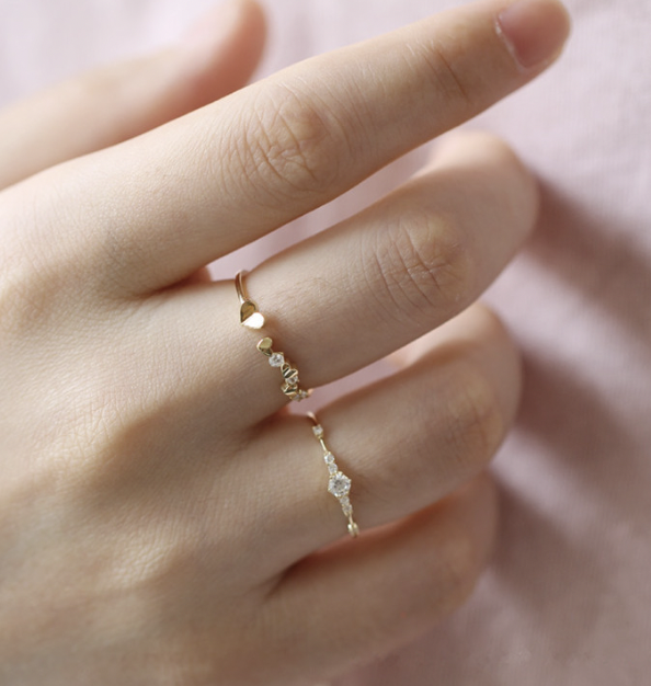 Women's Zircon Ring 3