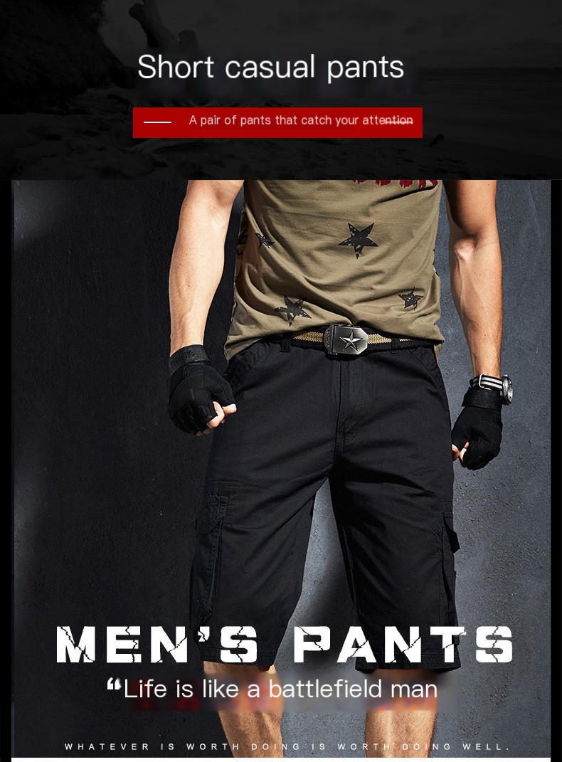 Multi-Pocket Work Shorts 3