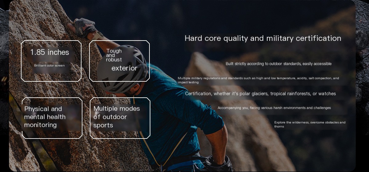 MK66 Outdoor Watch - Bluetooth Calling