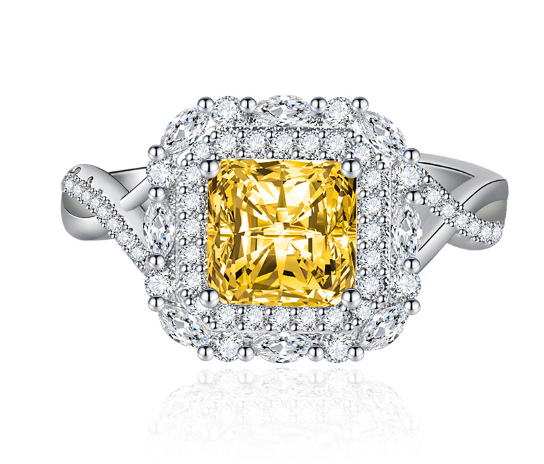 Zircon Ring White