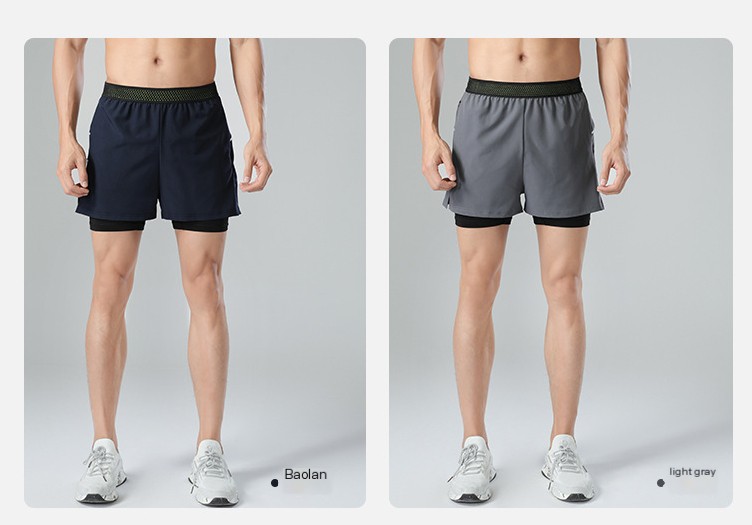 Badminton Wear Shorts - Light Grey