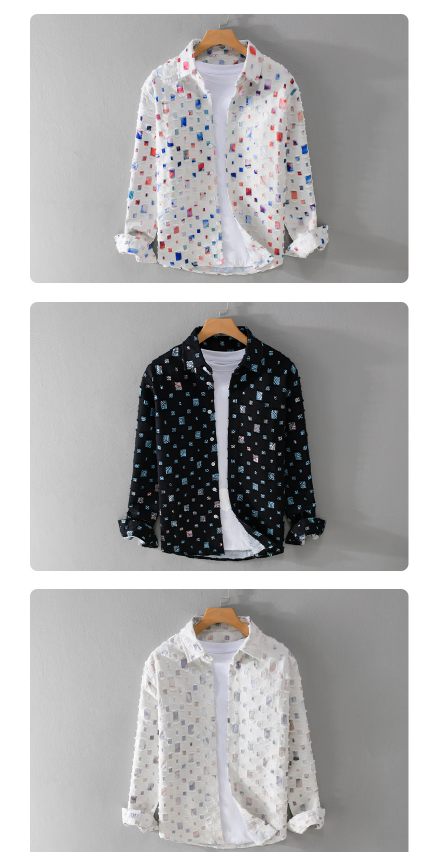 Frayed Denim Shirt Details