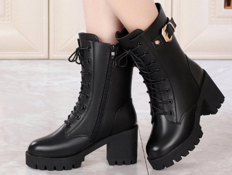 Black Martin Boots