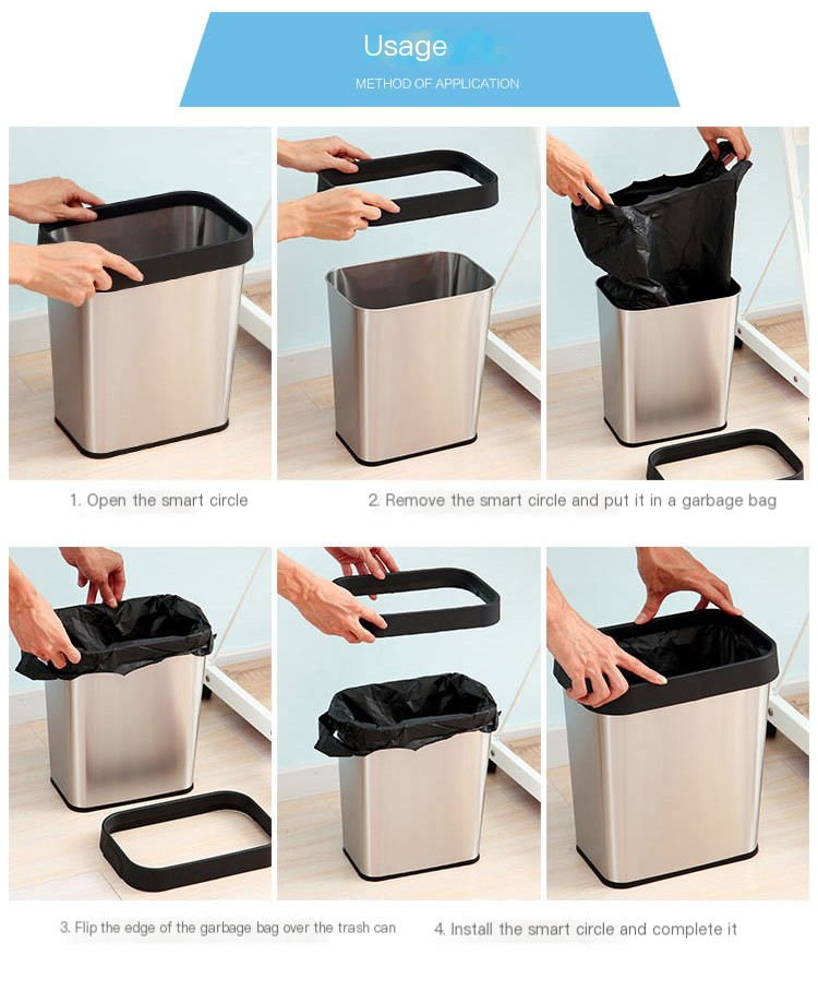 Stainless Steel Paper Basket