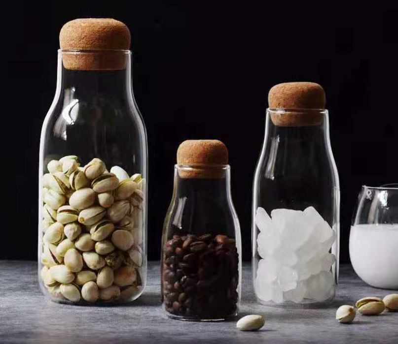 Cork Glass Bottle Image 10