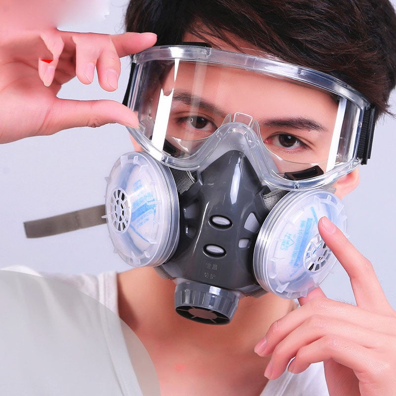 Silicone dust mask image