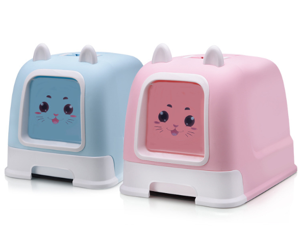 Fully Enclosed Litter Box