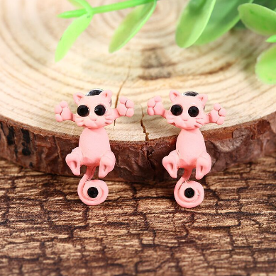 Cat Ear Studs Design 4