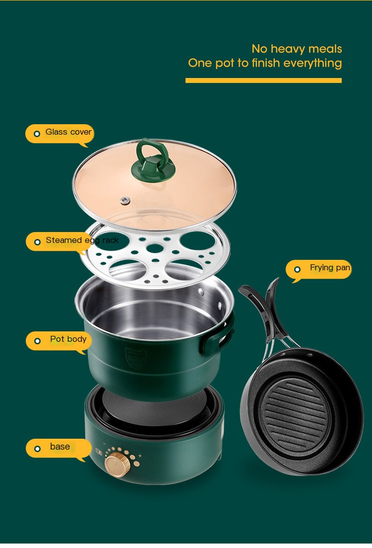 Portable Electric Cooking Pot 8