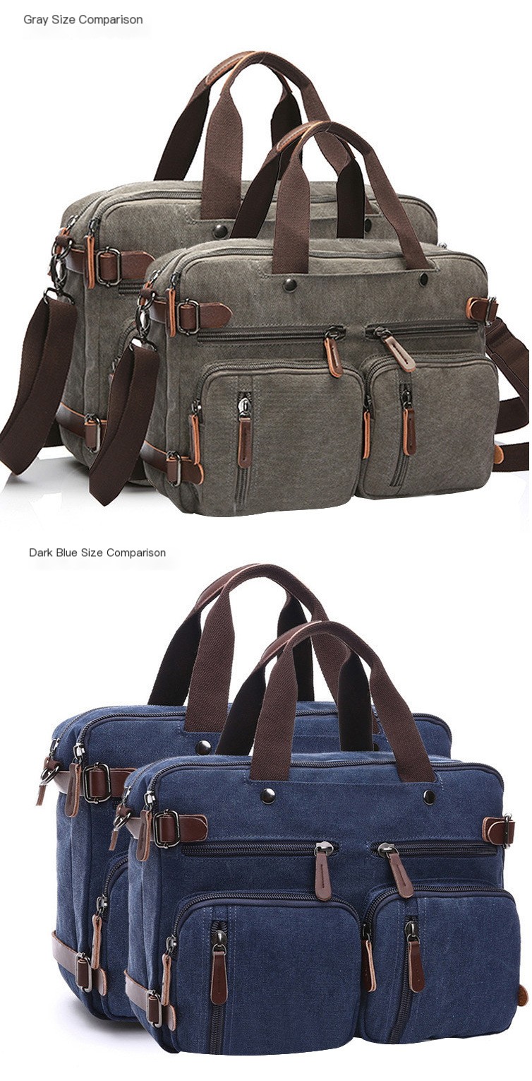Mallette Portable Multifonction pour Hommes en Couleur Bleu Foncé