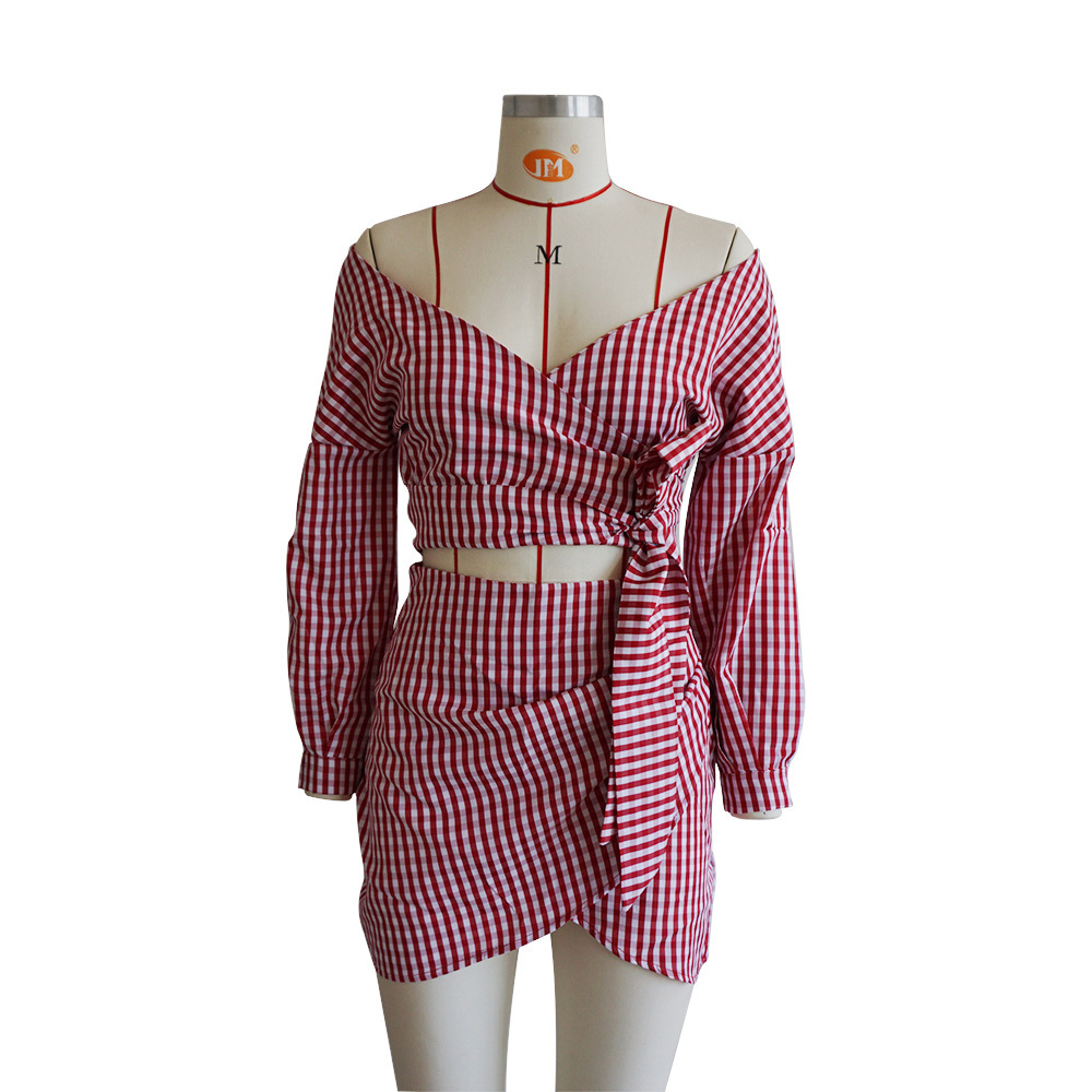 Chiffon Checkered Set - Image 5