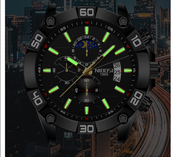 NIBOSI Watch Image 6