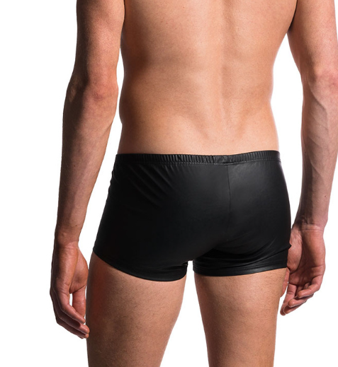 Faux Leather Underwear Image 3