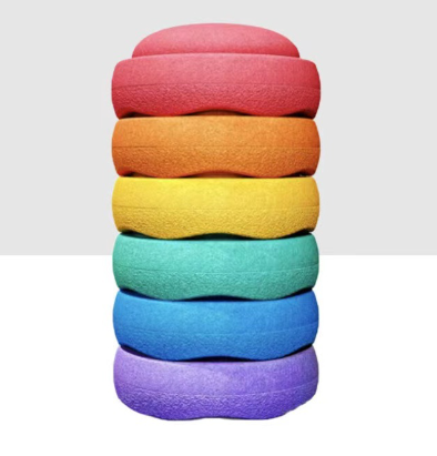 Rainbow River Crossing Stone - Image 1