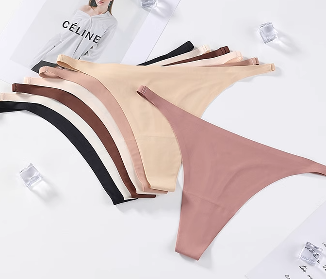 Ice Silk Seamless Panties 1