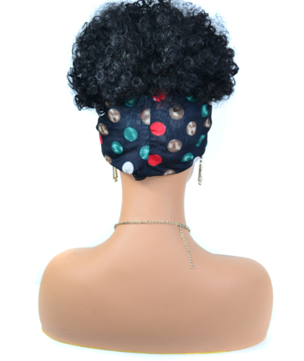 Short women's wig image 2