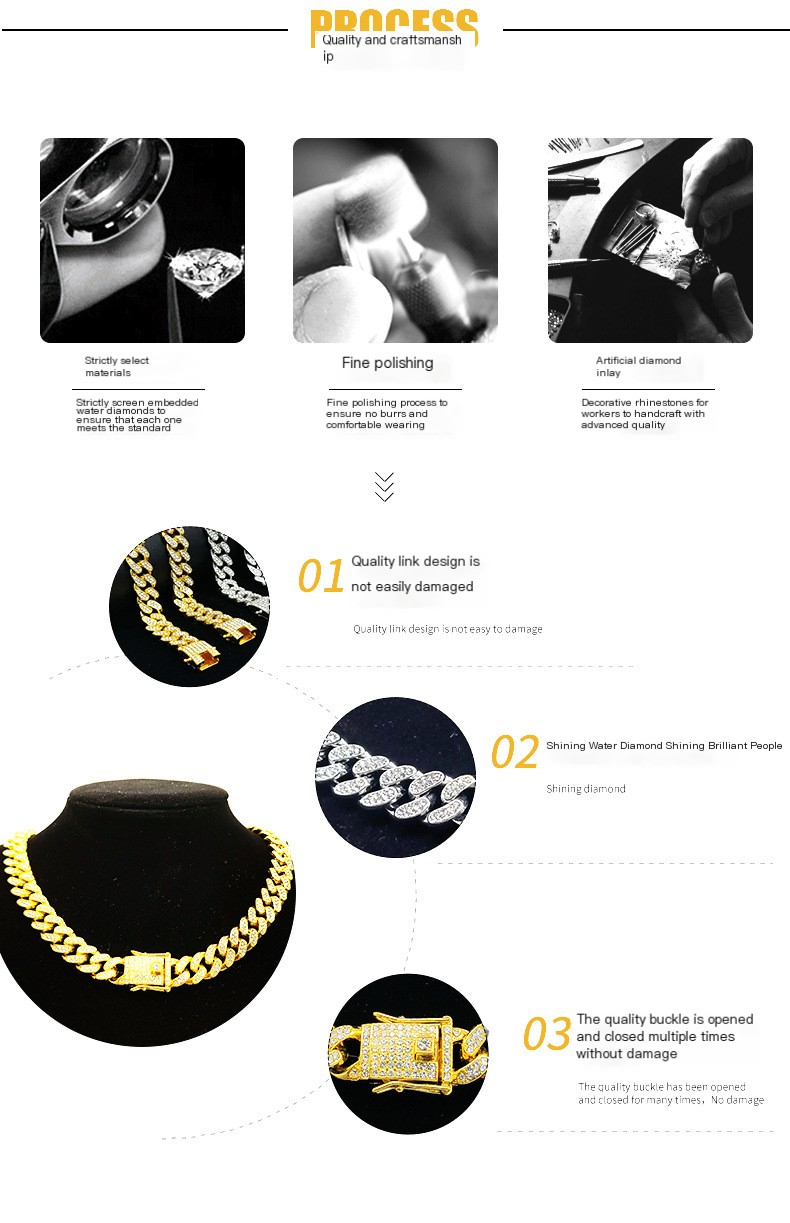 Cuban Chain Diamond Bracelet 2