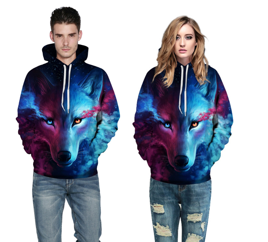 Wolf Hoodie Image 3