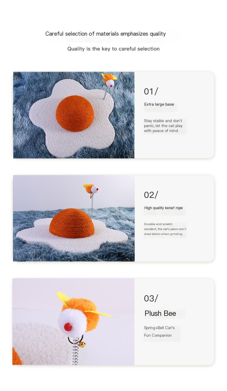 Cloud Jute Cat Scratching Board