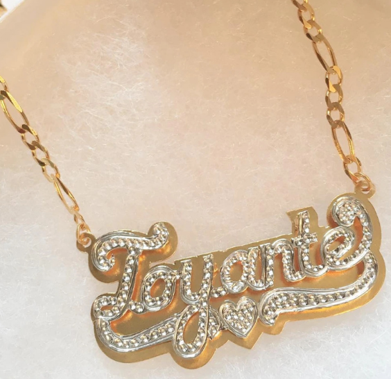 Custom Name Letter Necklace
