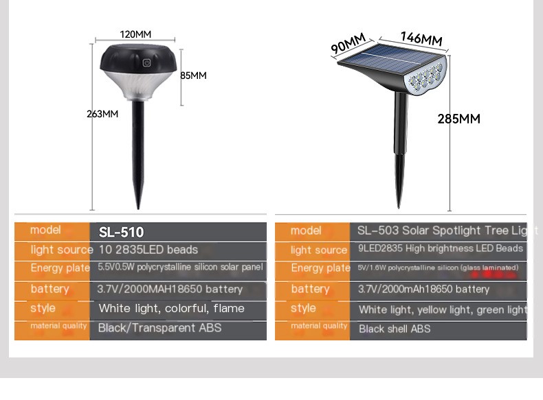 Solar Lawn Light 8