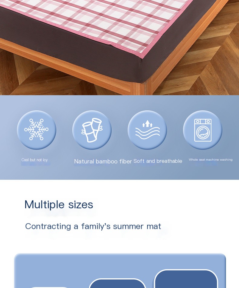 Cooling Mat in Summer Gray