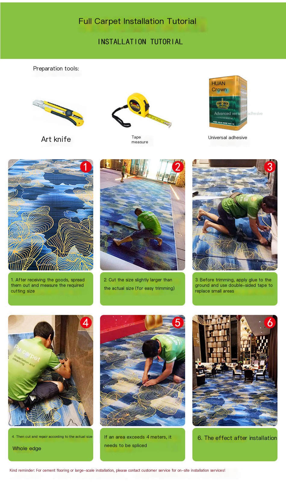 Durable carpet material