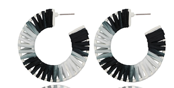 Raffia Earrings 10